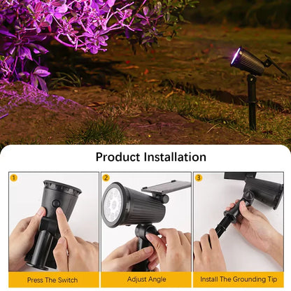 Solar LED Waterproof Outdoor Landscape Lamps | Auravolts