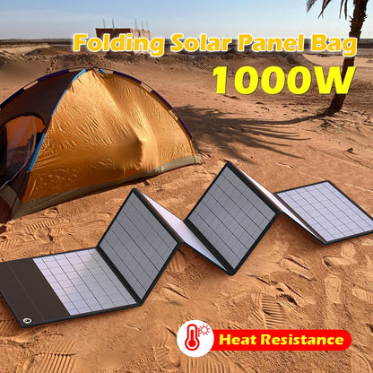 300W Foldable Solar Panel Charger USB/DC Output for Outdoor Power | Auravolts