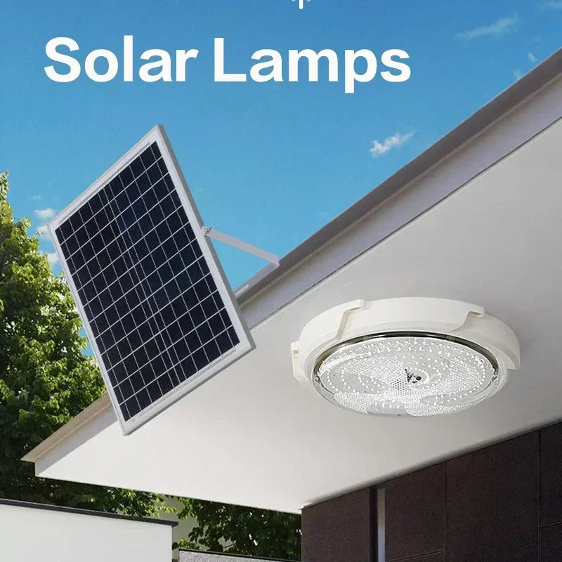 Solar-Powered LED Ceiling Light for Indoor and Outdoor Use | Auravolts