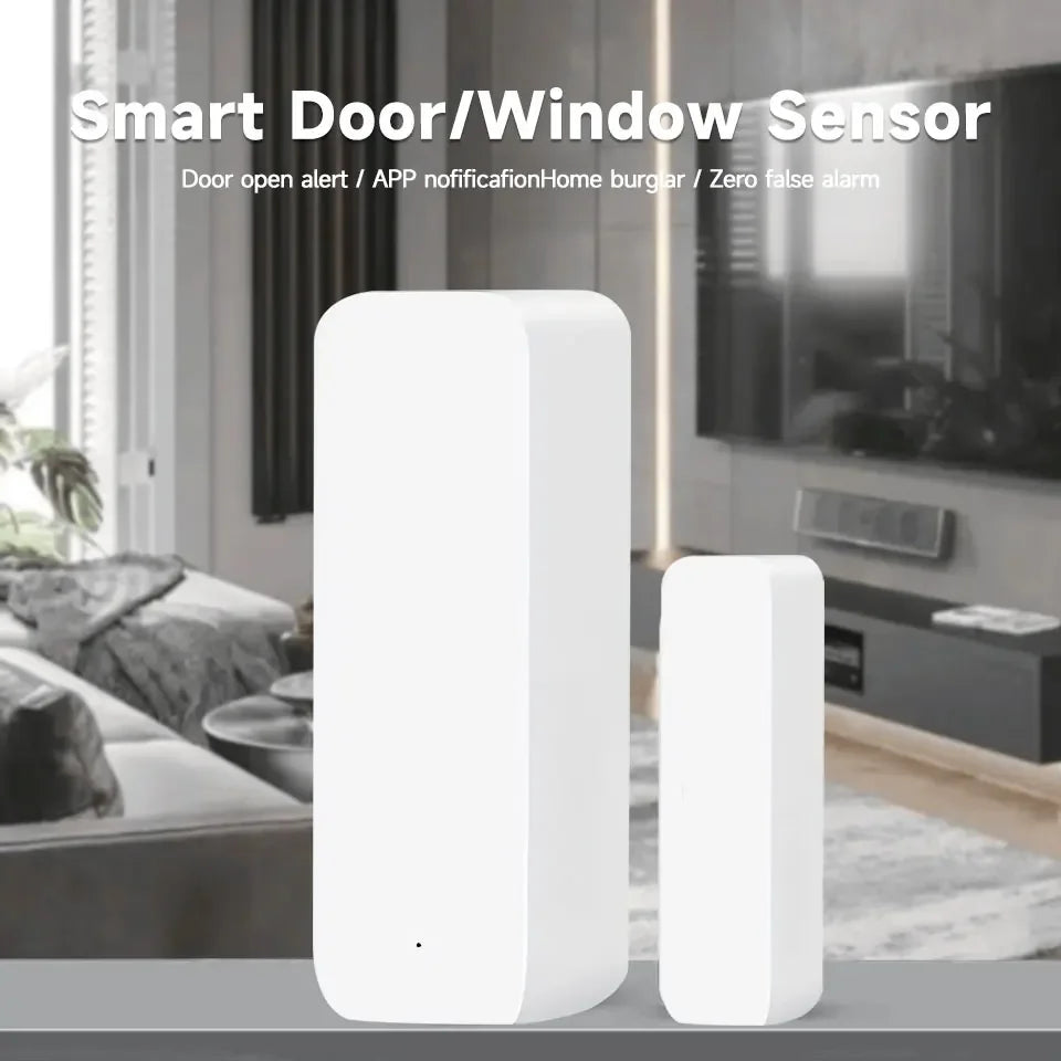 WiFi Smart Door and Window Sensor for Home Security | Auravolts