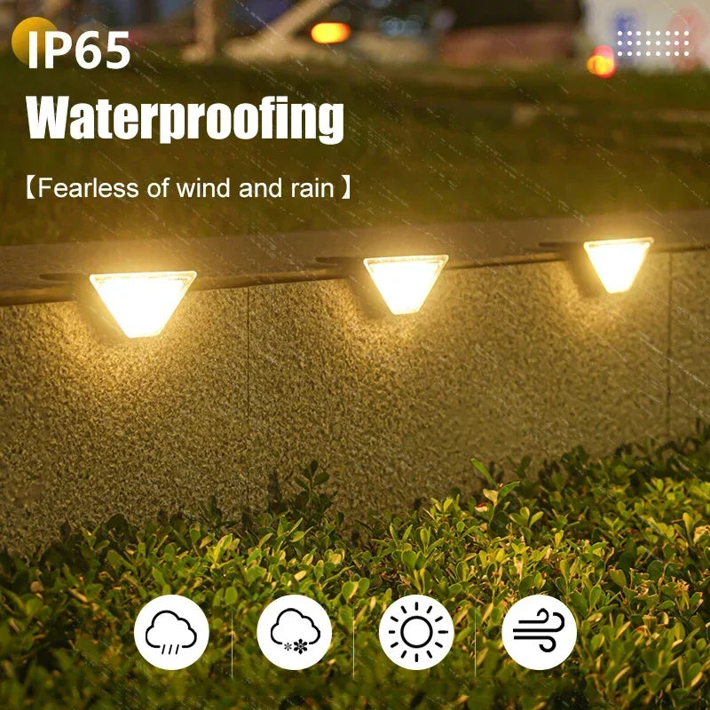 Solar LED Outdoor Waterproof Light 3000K for Pathways | Auravolts