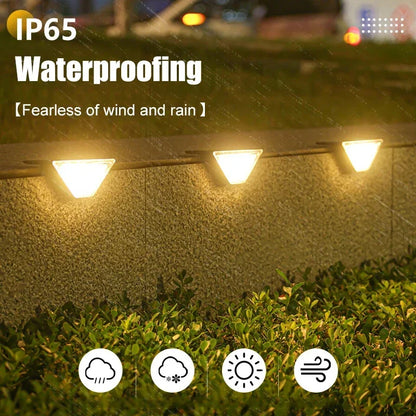 Solar LED Outdoor Waterproof Light 3000K for Pathways | Auravolts