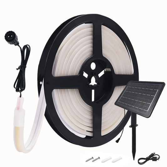 24V LED Neon Light Strip Solar Waterproof | Auravolts