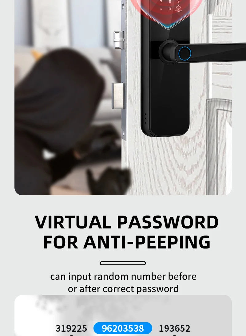 Wi-Fi Smart Lock with Biometrics | Auravolts