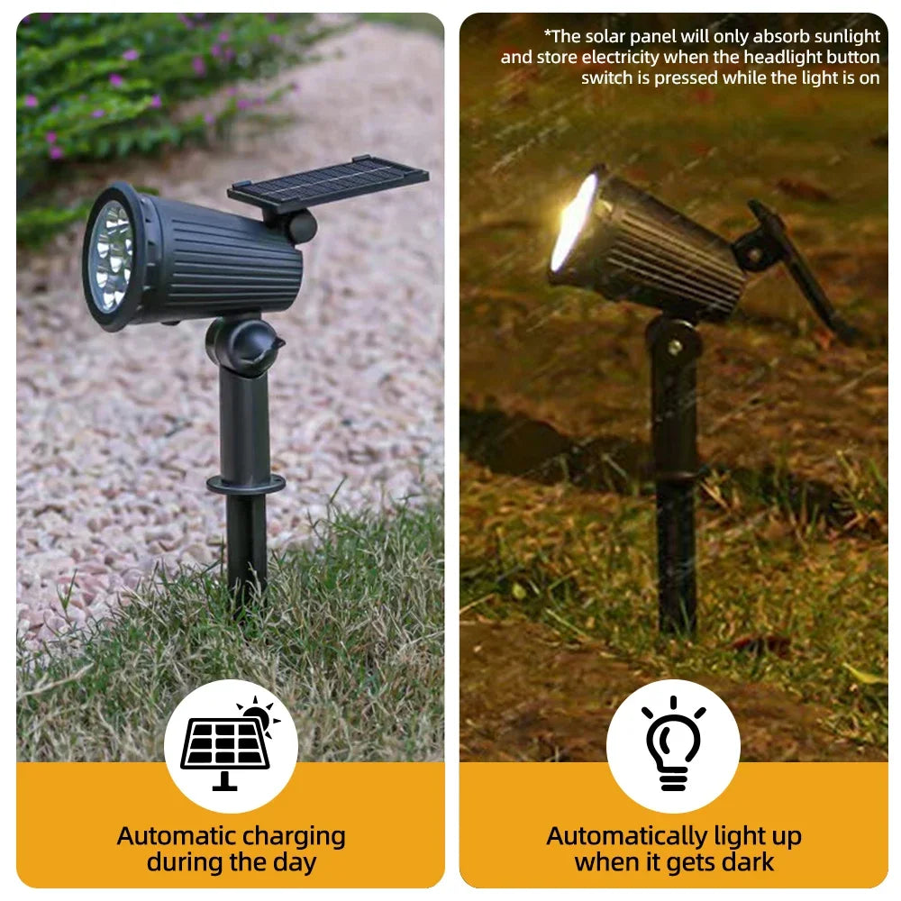 Solar LED Waterproof Outdoor Landscape Lamps | Auravolts