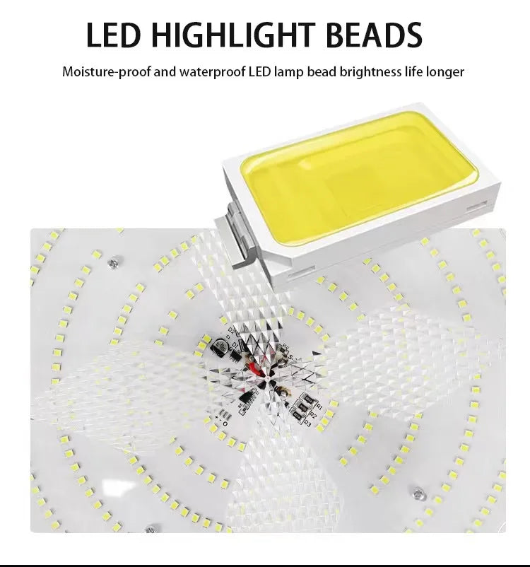 Solar-Powered LED Ceiling Light for Indoor and Outdoor Use | Auravolts