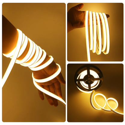 24V LED Neon Light Strip Solar Waterproof | Auravolts
