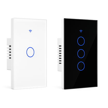 Smart WiFi Light Switch with Touch Control for Home Automation | Auravolts