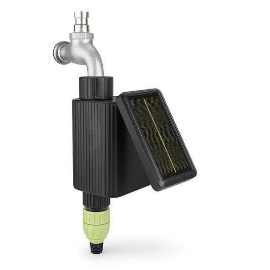Solar WiFi Smart Water Valve - Automatic Garden Irrigation System | Auravolts