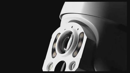 10MP Dual-Lens Solar Security Camera with 50X Zoom | Auravolts